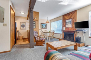 Get Away from it all at this cute mountain condo, Wood burning fireplace, comfy bed and the great outdoors! Tamarack Condo 2 condo, Tamarack